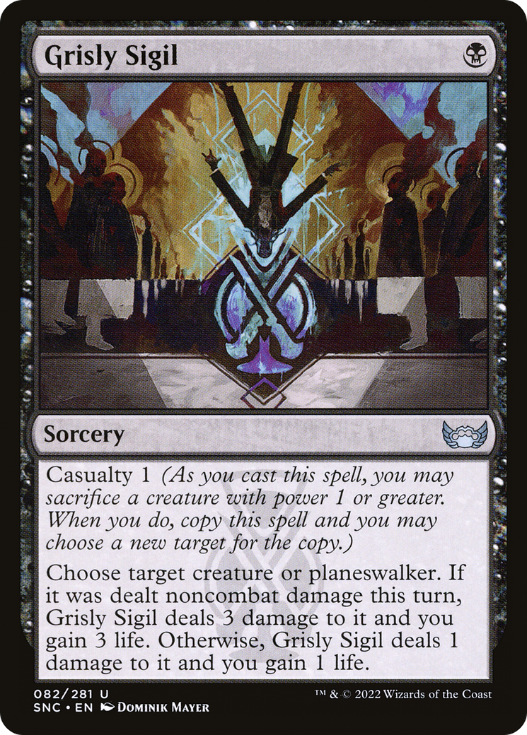 Grisly Sigil (82) [Streets of New Capenna] foil - Deck Out Gaming