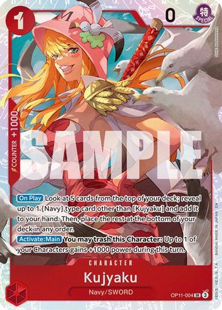 Kujyaku (OP11-004) [A Fist of Divine Speed] Foil - Deck Out Gaming
