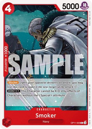Smoker (OP11-005) [A Fist of Divine Speed] - Deck Out Gaming