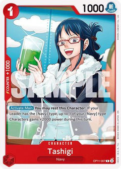 Tashigi (OP11-007) [A Fist of Divine Speed] - Deck Out Gaming