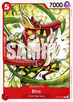 Bins (OP11-011) [A Fist of Divine Speed] - Deck Out Gaming
