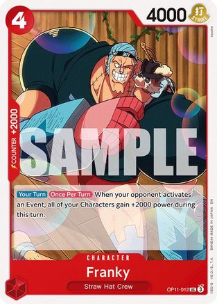 Franky (OP11-012) [A Fist of Divine Speed] - Deck Out Gaming
