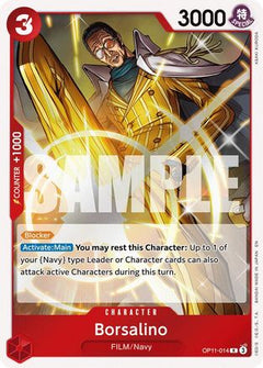 Borsalino (OP11-014) [A Fist of Divine Speed] Foil - Deck Out Gaming