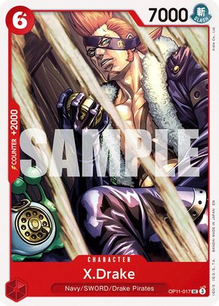 X.Drake (OP11-017) [A Fist of Divine Speed] - Deck Out Gaming