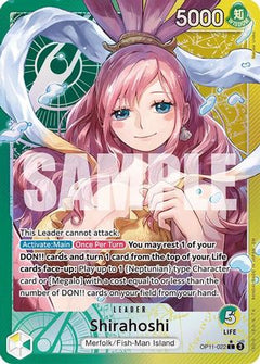 Shirahoshi (022) (Alternate Art) (OP11-022) [A Fist of Divine Speed] Foil - Deck Out Gaming