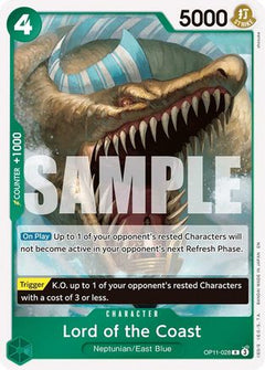 Lord of the Coast (OP11-028) [A Fist of Divine Speed] Foil - Deck Out Gaming