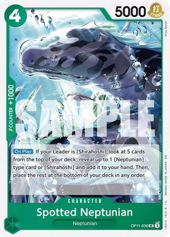 Spotted Neptunian (OP11-036) [A Fist of Divine Speed] - Deck Out Gaming