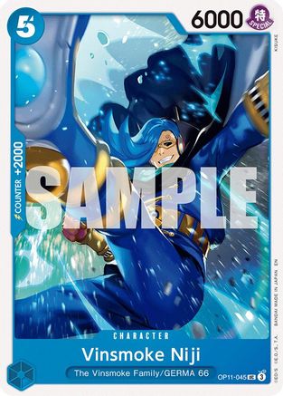 Vinsmoke Niji (OP11-045) [A Fist of Divine Speed] - Deck Out Gaming