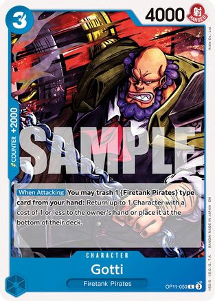 Gotti (OP11-050) [A Fist of Divine Speed] - Deck Out Gaming