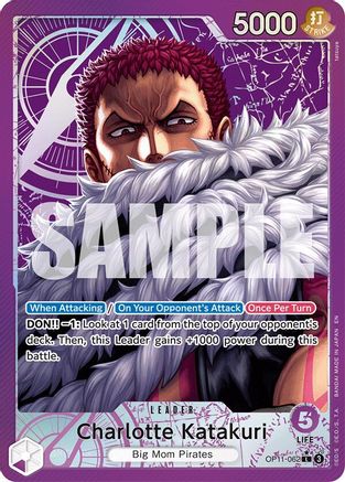Charlotte Katakuri (062) (Alternate Art) (OP11-062) [A Fist of Divine Speed] Foil - Deck Out Gaming