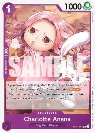 Charlotte Anana (OP11-065) [A Fist of Divine Speed] - Deck Out Gaming