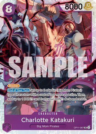 Charlotte Katakuri (067) (OP11-067) [A Fist of Divine Speed] Foil - Deck Out Gaming