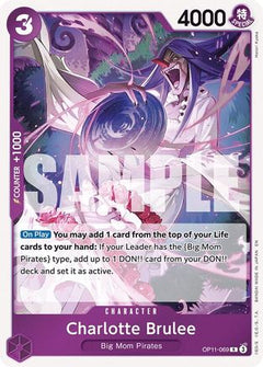 Charlotte Brulee (OP11-069) [A Fist of Divine Speed] Foil - Deck Out Gaming