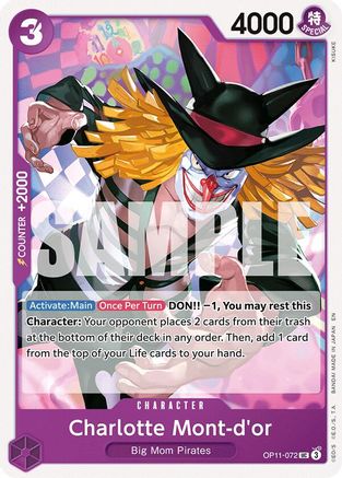 Charlotte Mont-d'or (OP11-072) [A Fist of Divine Speed] - Deck Out Gaming