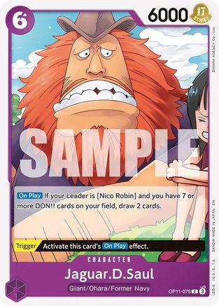 Jaguar.D.Saul (OP11-075) [A Fist of Divine Speed] - Deck Out Gaming