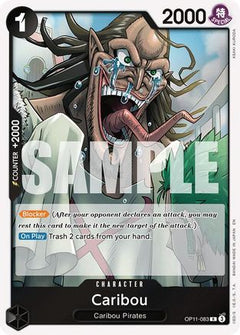 Caribou (OP11-083) [A Fist of Divine Speed] Foil - Deck Out Gaming