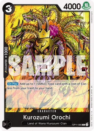 Kurozumi Orochi (OP11-085) [A Fist of Divine Speed] - Deck Out Gaming