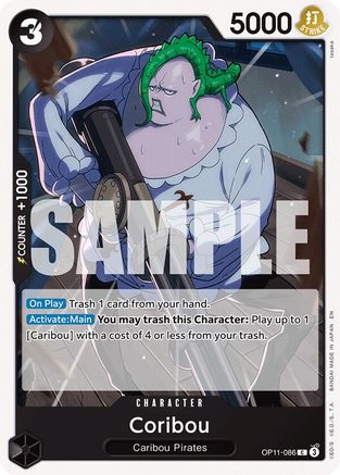 Coribou (OP11-086) [A Fist of Divine Speed] - Deck Out Gaming