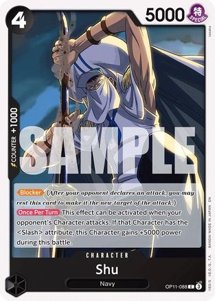 Shu (OP11-088) [A Fist of Divine Speed] - Deck Out Gaming