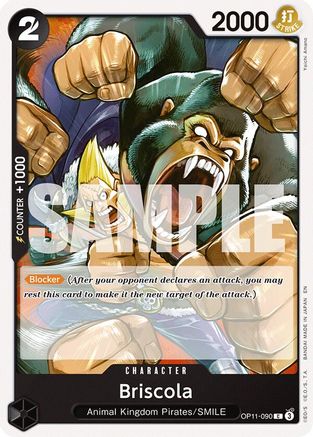 Briscola (OP11-090) [A Fist of Divine Speed] - Deck Out Gaming
