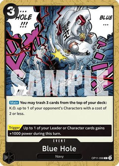 Blue Hole (OP11-098) [A Fist of Divine Speed] - Deck Out Gaming