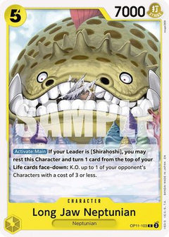 Long-Jaw Neptunian (OP11-103) [A Fist of Divine Speed] - Deck Out Gaming