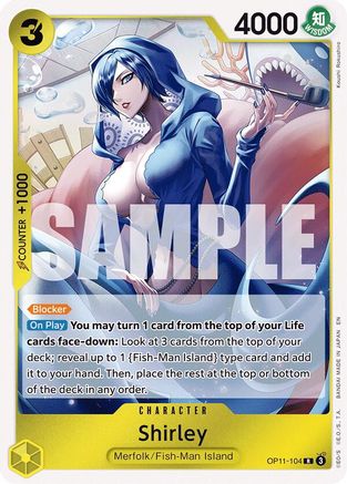 Shirley (OP11-104) [A Fist of Divine Speed] Foil - Deck Out Gaming