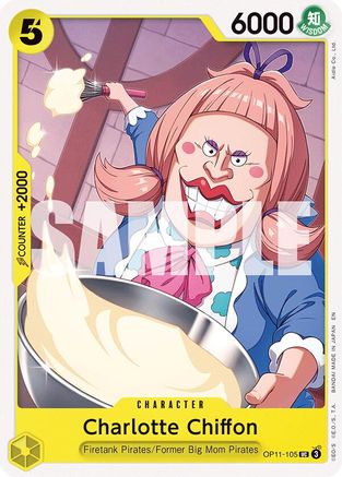 Charlotte Chiffon (OP11-105) [A Fist of Divine Speed] - Deck Out Gaming