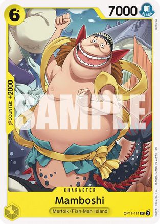 Mamboshi (OP11-111) [A Fist of Divine Speed] - Deck Out Gaming