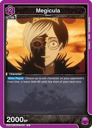 Megicula (UE08BT/BCV-1-001) [UE08BT: Black Clover] - Deck Out Gaming