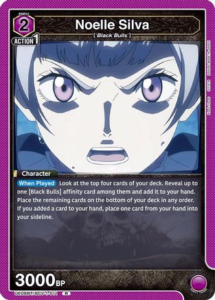 Noelle Silva (011) (UE08BT/BCV-1-011) [UE08BT: Black Clover] Foil - Deck Out Gaming