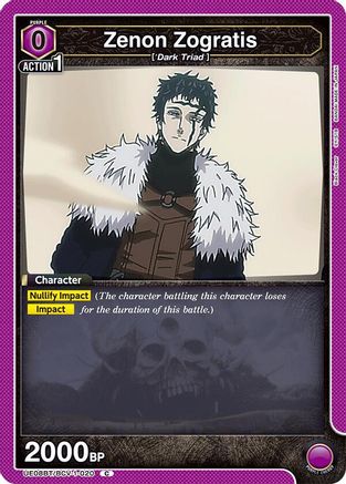 Zenon Zogratis (020) (UE08BT/BCV-1-020) [UE08BT: Black Clover] - Deck Out Gaming