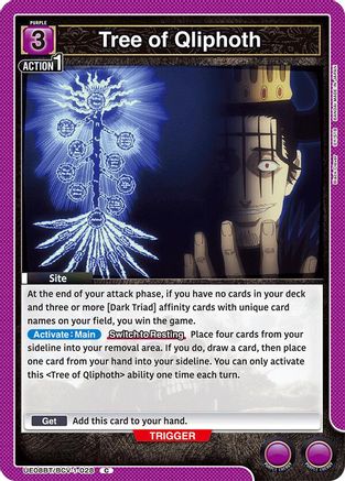 Tree of Qliphoth (UE08BT/BCV-1-028) [UE08BT: Black Clover] - Deck Out Gaming