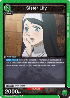 Sister Lily (UE08BT/BCV-1-034) [UE08BT: Black Clover] - Deck Out Gaming