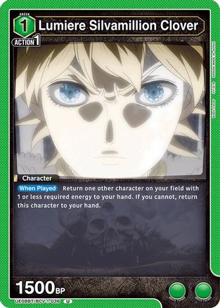 Lumiere Silvamillion Clover (UE08BT/BCV-1-036) [UE08BT: Black Clover] - Deck Out Gaming