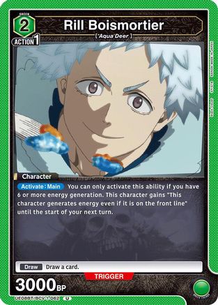 Rill Boismortier (UE08BT/BCV-1-062) [UE08BT: Black Clover] - Deck Out Gaming