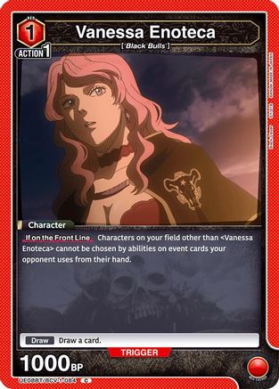 Vanessa Enoteca (084) (UE08BT/BCV-1-084) [UE08BT: Black Clover] - Deck Out Gaming