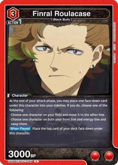 Finral Roulacase (085) (UE08BT/BCV-1-085) [UE08BT: Black Clover] - Deck Out Gaming