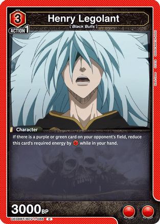 Henry Legolant (UE08BT/BCV-1-086) [UE08BT: Black Clover] - Deck Out Gaming