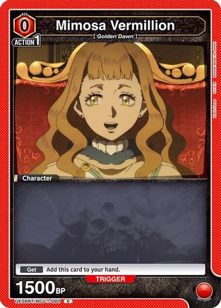 Mimosa Vermillion (090) (UE08BT/BCV-1-090) [UE08BT: Black Clover] - Deck Out Gaming