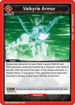 Valkyrie Armor (UE08BT/BCV-1-097) [UE08BT: Black Clover] - Deck Out Gaming