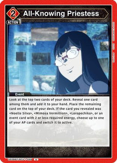 All-Knowing Priestess (UE08BT/BCV-1-099) [UE08BT: Black Clover] - Deck Out Gaming