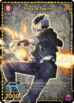 Magna Swing (U*) (UE08BT/BCV-1-014) [UE08BT: Black Clover] Foil - Deck Out Gaming