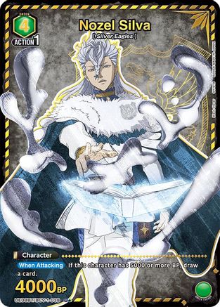Nozel Silva (U*) (UE08BT/BCV-1-038) [UE08BT: Black Clover] Foil - Deck Out Gaming