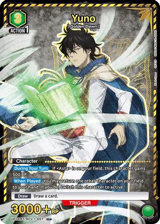 Yuno (057) (U*) (UE08BT/BCV-1-057) [UE08BT: Black Clover] Foil - Deck Out Gaming