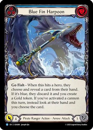 Blue Fin Harpoon (SEA089) [High Seas] - Deck Out Gaming