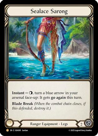 Sealace Sarong (SEA095) [High Seas] Rainbow Foil - Deck Out Gaming
