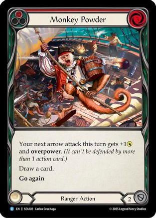 Monkey Powder (SEA102) [High Seas] Rainbow Foil - Deck Out Gaming