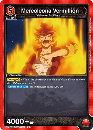 Mereoleona Vermillion (UE08ST/BCV-1-101) [UE08ST: Black Clover Starter Deck] - Deck Out Gaming