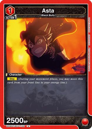 Asta (102) (UE08ST/BCV-1-102) [UE08ST: Black Clover Starter Deck] - Deck Out Gaming